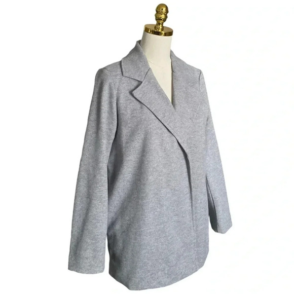 JOIE | Women’s Open Front Double Face Jacket in Gray Size M - Picture 3 of 8